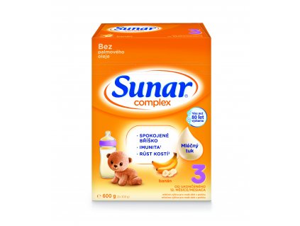 Sunar Complex 3 banán, 600g