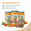 Sunar BIO příkrm zelenina, kuřecí maso, těstoviny 12m+, 6 x 235 g