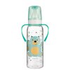 Canpol babies Lahev s úchyty CUTE ANIMALS 250ml zelená 1