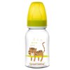 Canpol babies Lahev s potiskem AFRIKA 120ml žlutá