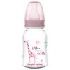 Canpol babies Lahev s potiskem AFRIKA 120ml růžová