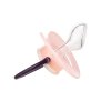 Canpol babies Dudlík anatomický NIGHT DREAMS 18m+, silikon růžový 1