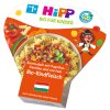 HiPP BIO Vaječné nudle s zeleninou a paprikou a jemným BIO hovězím masem 250g