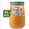 Sunar BIO příkrm Zelenina, fazolky, telecí maso, olivový olej 6x190g