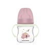 Canpol babies Antikoliková lahev EasyStart se svítícími úchyty Sleepy Koala 120ml růžová