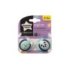 Tommee Tippee Dudlík Any Time 0 6 měsíců, silikon (2ks) Panda tyrkysová 1