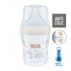 NUK Perfect Match láhev s kontrolou teploty 150ml bílá