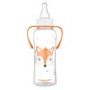 Canpol babies Lahev úzkohrdlá s úchyty CUTE ANIMALS 250ml liška 1