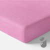 EEVI Voděodolné froté prostěradlo 120x60 Tmavě růžové