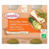 BABYBIO Hrášek, pastinák, cuketa a telecí maso (2x200g)