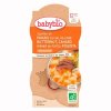 BABYBIO Pastinák s máslovou dýní, kachnou a polentou (2x200g)