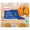 BABYBIO Mrkev, dýně a rýže (2x200g)