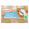 BABYBIO Brassé Svačinka z ovčího mléka, mirabelek a vanilky (2x130g)