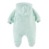 EEVI Kojenecký overal s kapucí MELLOW mátový 1