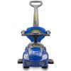 Baby Mix Dětské odrážedlo 3v1 Mega Car s vodící tyčí modré 6