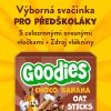Goodies Ovesné tyčinky kakao-banán 5x23g