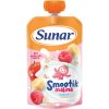 Sunar Smootík dětská kapsička malina, jogurt, ovesné vločky 12m+, 120g