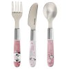 Canpol babies Kovový příbor (3ks) růžový 3