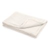 ALBERO MIO Dětská velurová deka COTTON MUSLIN & BOUCLE vanilka