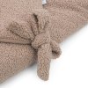 ALBERO MIO Dětská zavinovačka do autosedačky COTTON MUSLIN & BOUCLE karamel 5