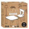 MALTEX Dětská sada LUNA stoleček a židlička Lesní parta