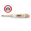 BabyOno Digitální teploměr s ohebnou špičkou béžový