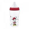 NUK Perfect Match láhev s kontrolou teploty Disney Minnie RED 260ml