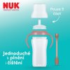 NUK Perfect Match lahvička na učení s brčkem BEAR 260ml 6
