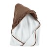 ALBERO MIO Dětská froté osuška 100x100cm Hnědá 2