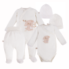 Kojenecká souprava NEWBORN ecru