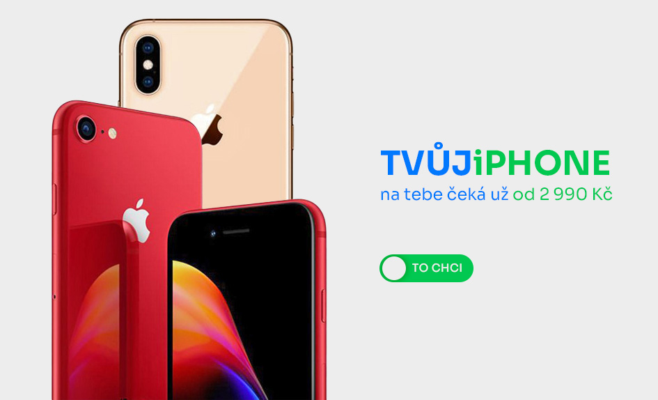 iPhone od 3000 Kč