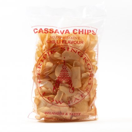 Kassavové chipsy solené s chilli 250g