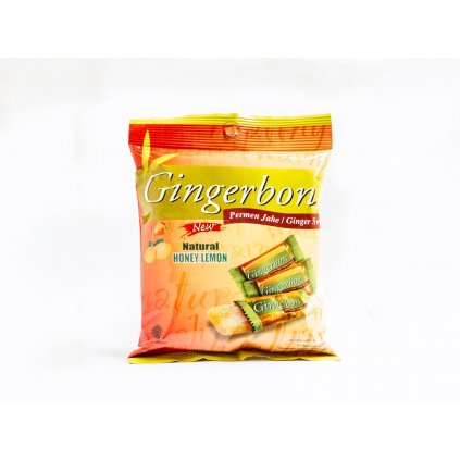 Zázvorové bonbóny s příchutí medu a citronu 125g (31ks)