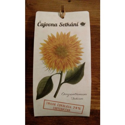 Čokoláda chryzantéma - 50g