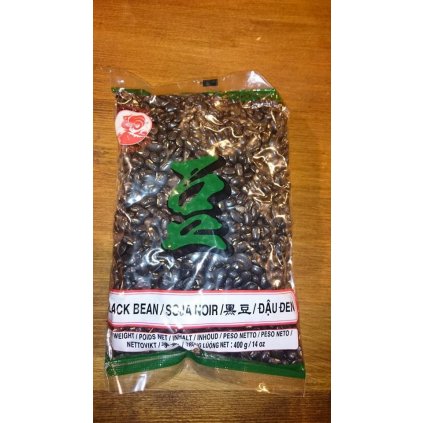 Černé sojové boby - černé fazole 400g