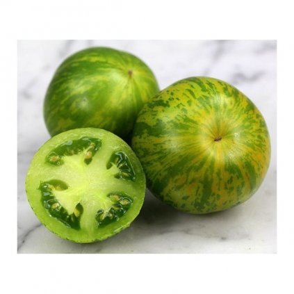 Rajče tyčkové zelené Green Zebra - semena rajčat 10 ks