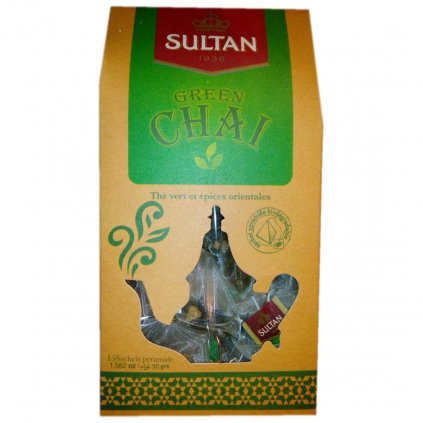 Sultan Green Chai - 15 sáčků