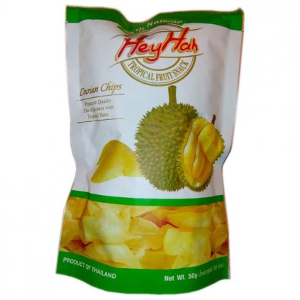 Lehce solené chipsy z durianu 50g