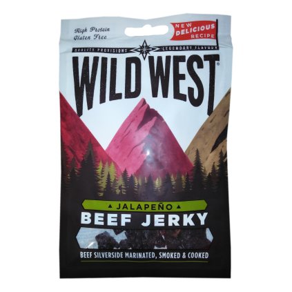 Beef Jerky Jalapeño - sušené hovězí maso 25g