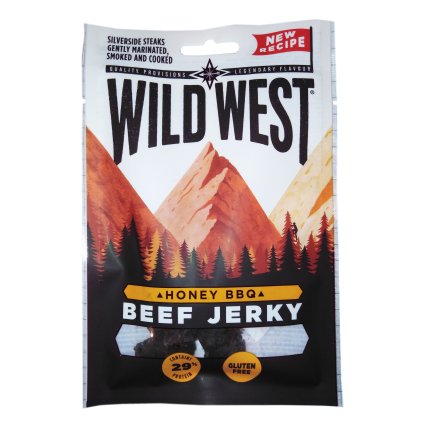 Beef Jerky Honey BBQ - sušené hovězí maso 25g