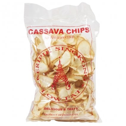 Kassavové chipsy solené 250g
