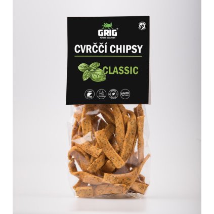Proteinové Cvrččí chipsy GRIG - classic 70g