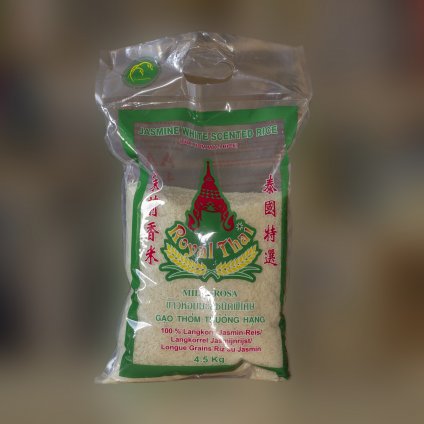 Rýže jasmínová dlouhozrnná 4,5kg