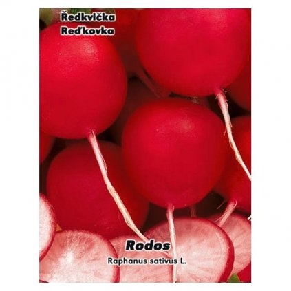 Ředkvička červená - Rodos - semena ředkvičky 4 g, 400 ks