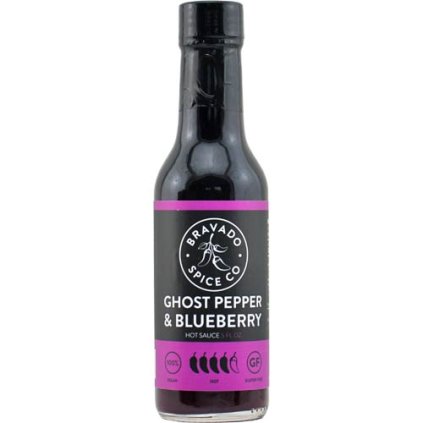 Ghost Pepper Blueberry Hot Sauce 1