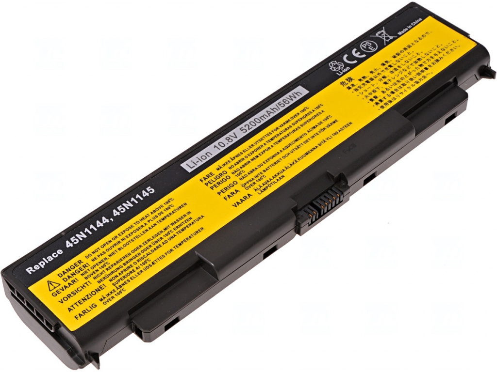 Baterie T6 power Lenovo ThinkPad T440p, T540p, W540, L440, L540 serie, 5200mAh, 56Wh, 6cell, NBIB0110
