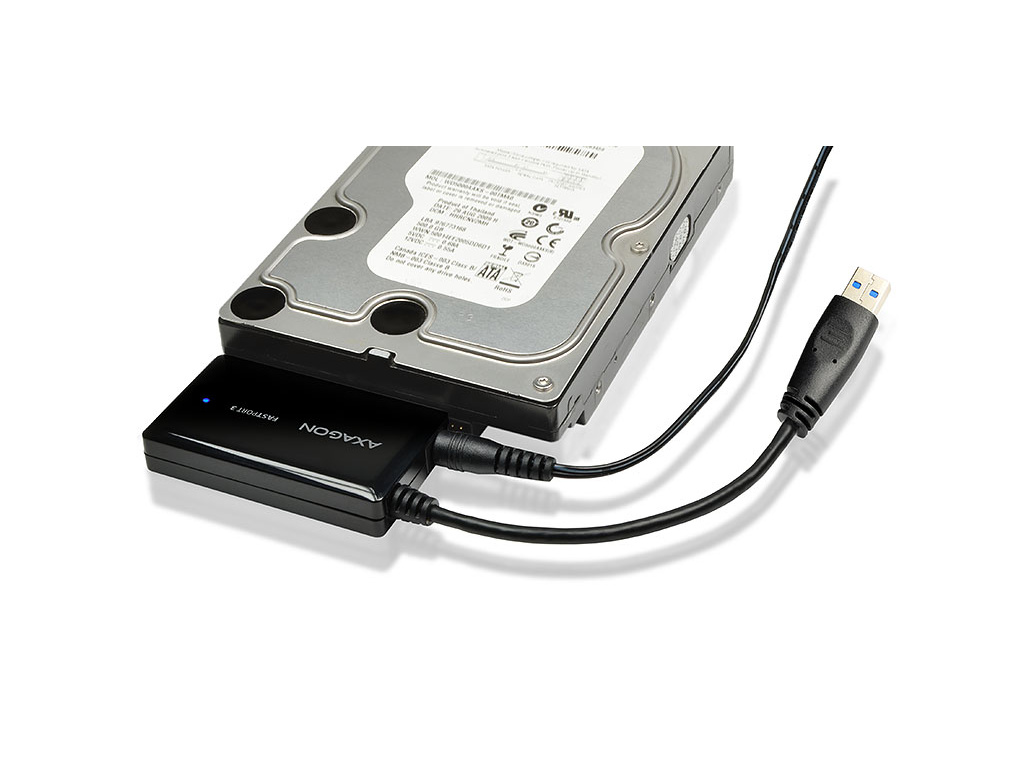 AXAGON ADSA-FP3, USB3.0 - SATA 6G HDD FASTport3 adaptér, vč. napáječe, ADSA-FP3