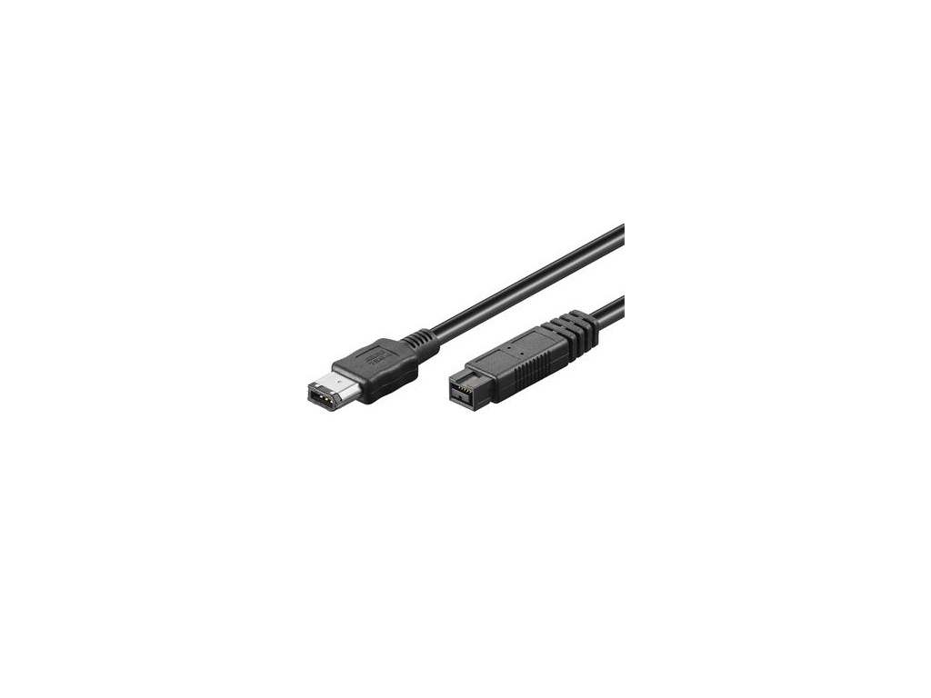PremiumCord FireWire 800 kabel,1,8m, 9pin-6pin, kfib96-2