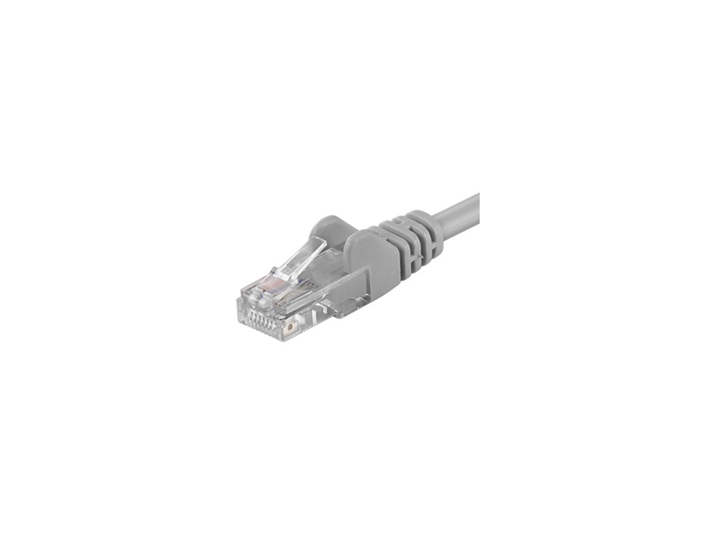 Patch kabel UTP RJ45-RJ45 level 5e 25m šedá, sputp250