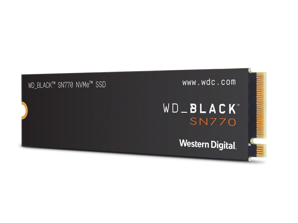 WD_BLACK SN770 WDS100T3X0E - SSD - 1 TB - PCIe 4,0 x4 (NVMe